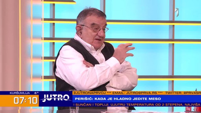 Dr Perišić: Ljutiće se vegani, ali treba jesti meso da bi se ugrejali VIDEO